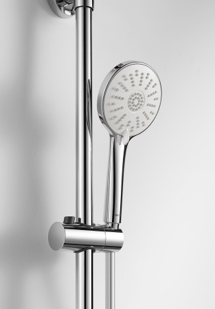 Душевая система с изливом Arrow AG3318CP хром